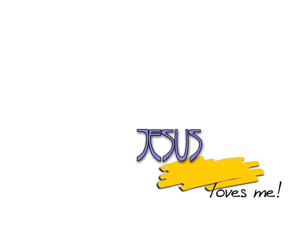 Jesus Loves Me Wallpaper