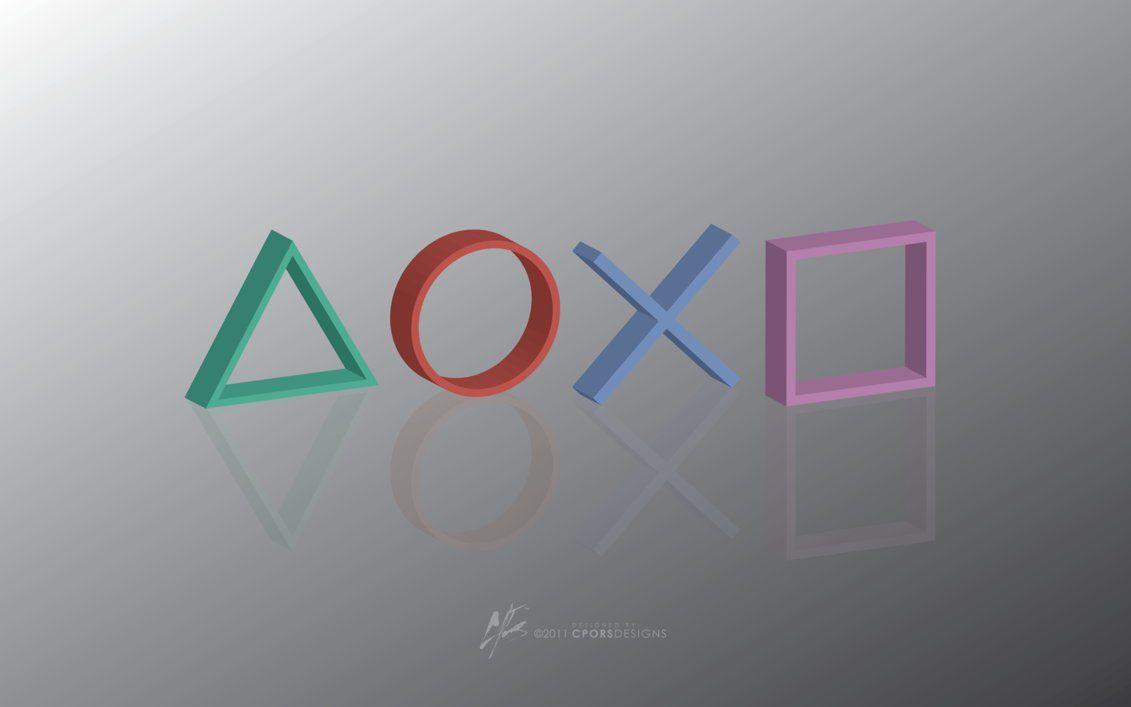 Playstation Buttons Wallpaper