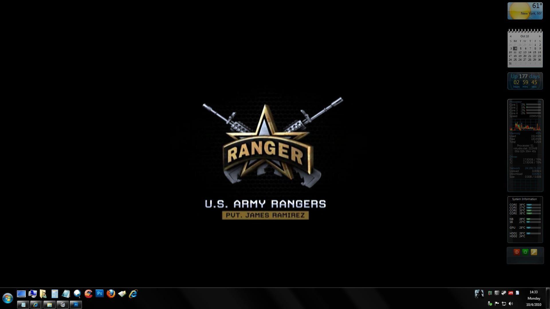 Airborne Ranger Logo Wallpaper