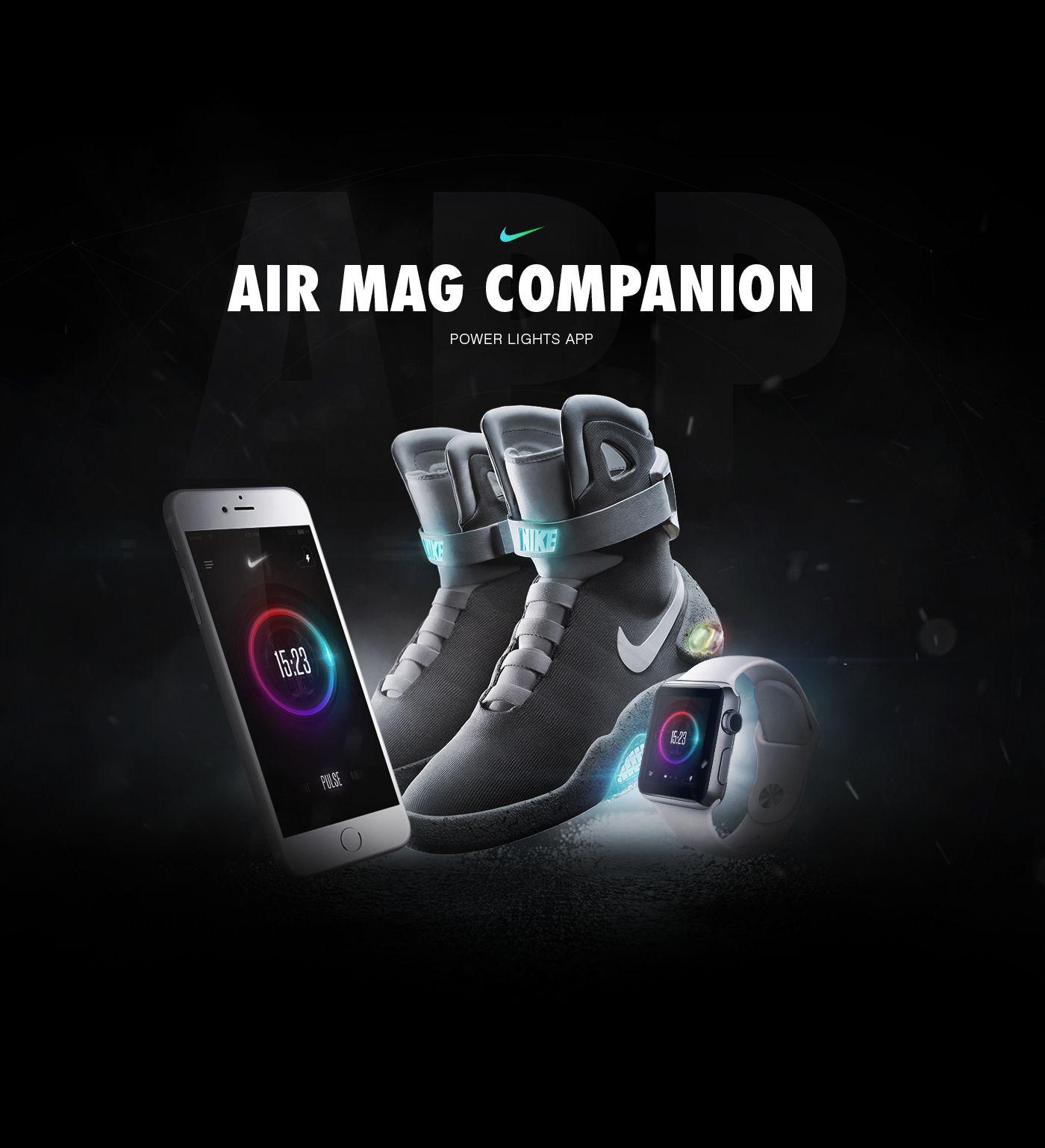 Nike Air Mag & App Concept