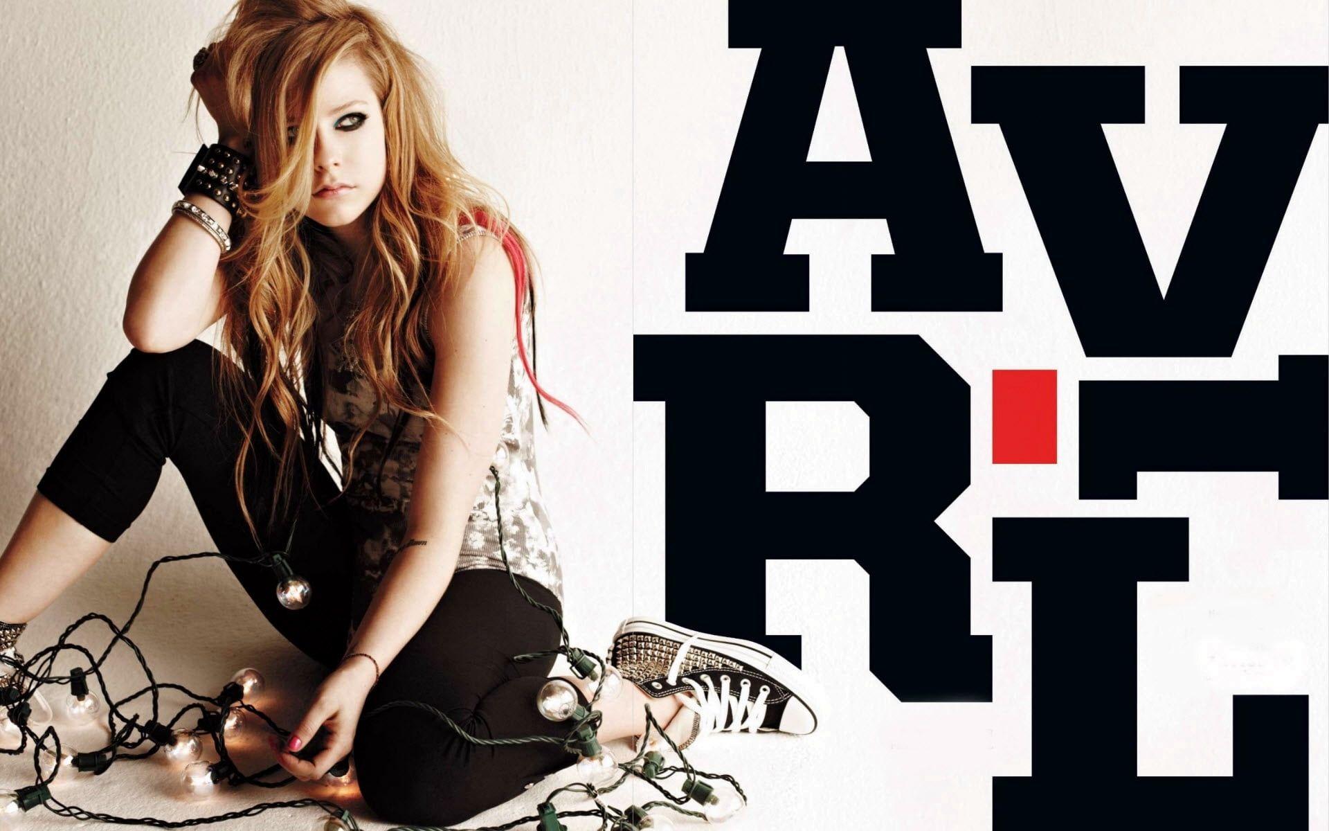 Avril lavigne, Girl, Sneakers, Emo HD wallpapers
