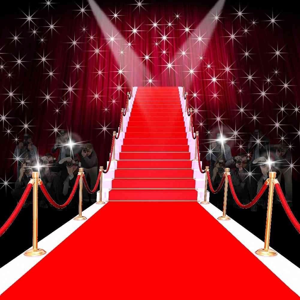 Amazon.com, GladsBuy Glorious Red Carpet 10' x 10' Computer Printed