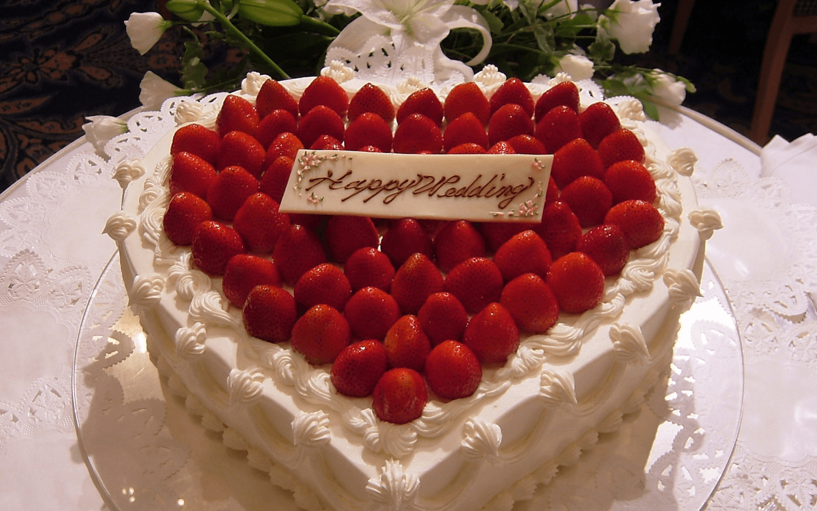 Happy Birthday Cake Wallpaper HD Flower