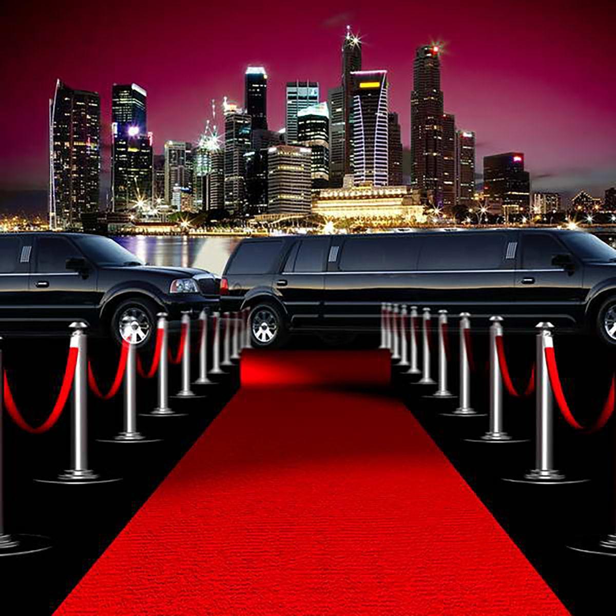 Allenjoy photographic background Red carpet night car city