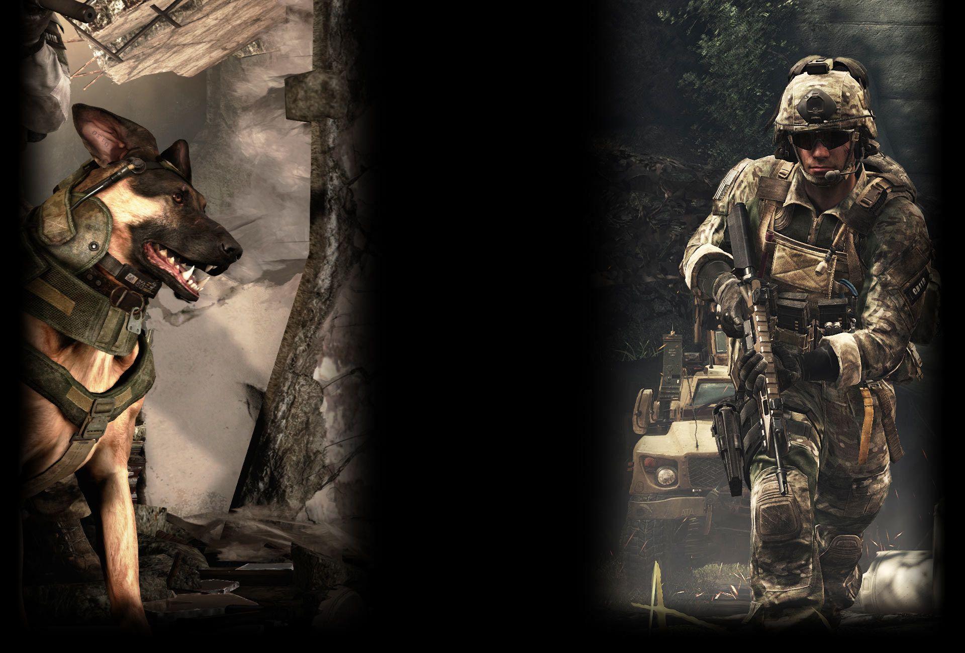 Call of Duty Ghosts Multiplayer Background Man's Best Friend