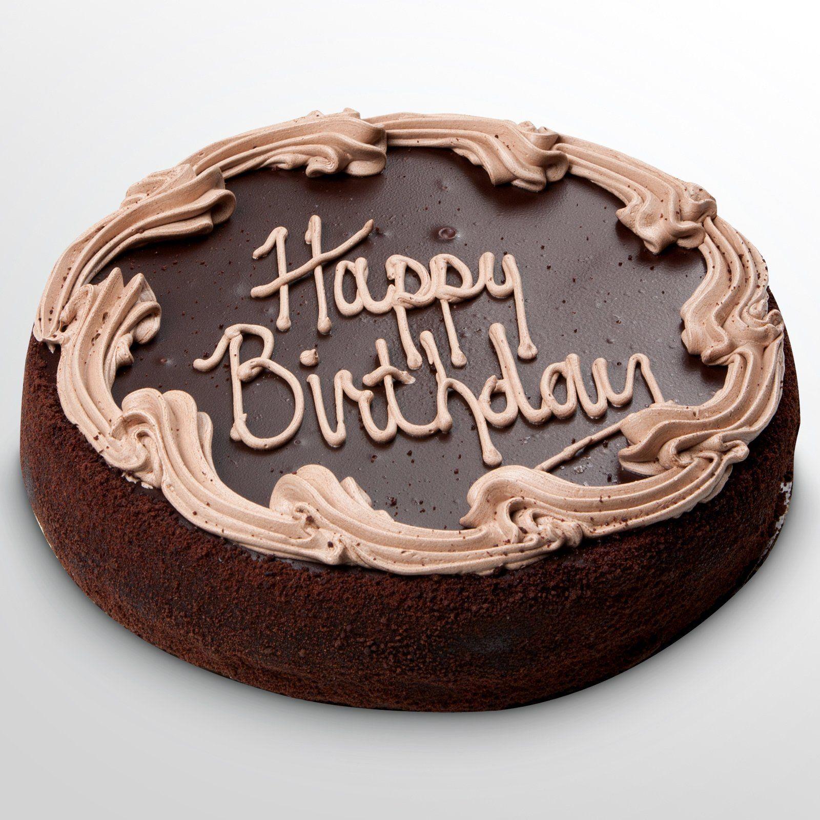 Chocolate Happy Birthday Cake Image, Picture and Photo. Happy