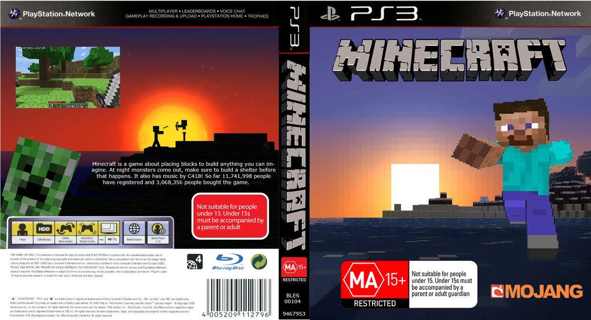 Minecraft Ps3 Cover