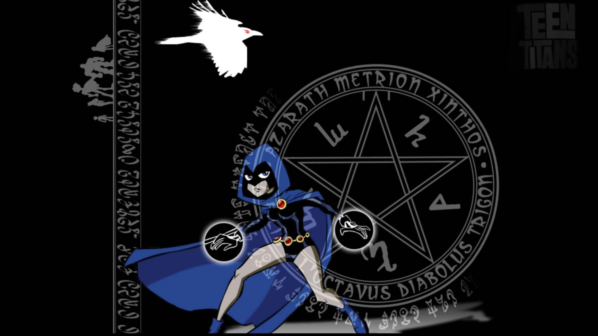 teen titans raven character dc comics ravens 1920x1080 wallpaper
