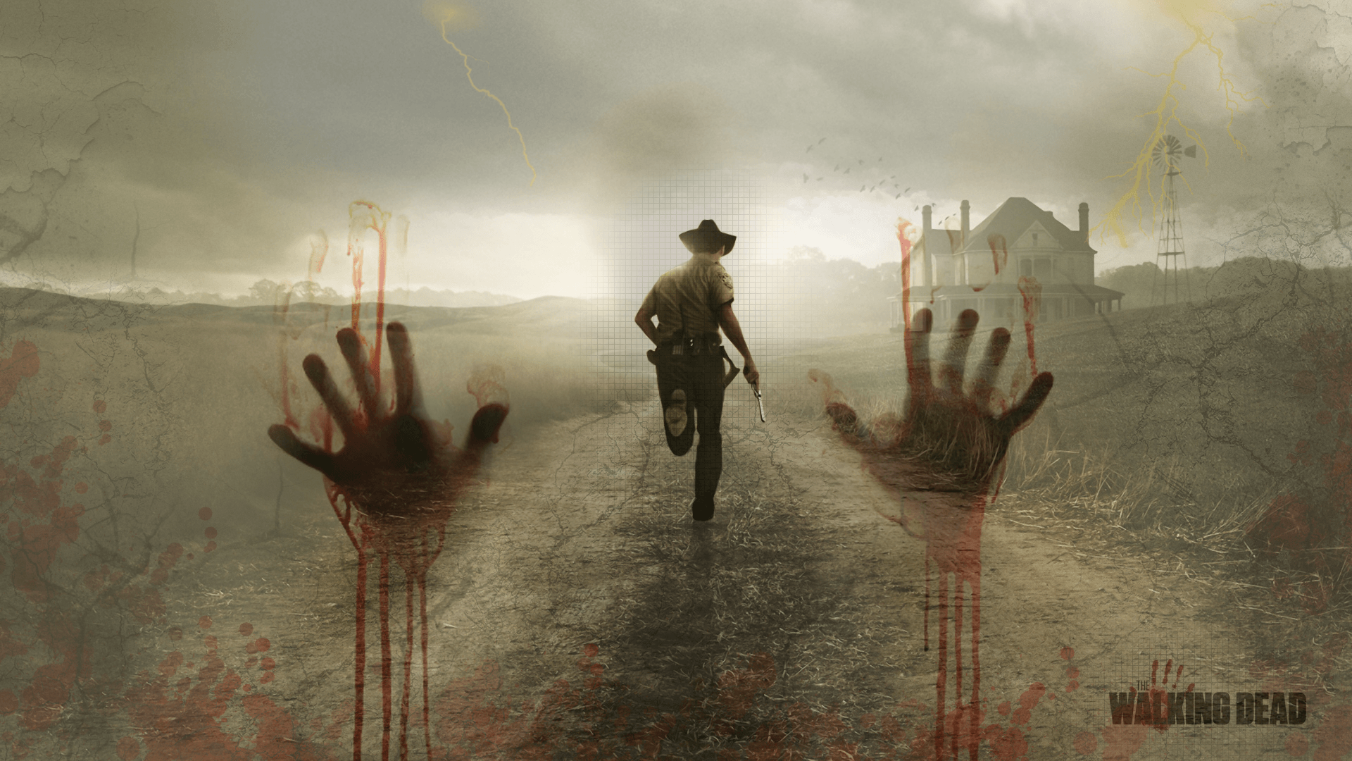 Widescreen Of The Walking Dead Wallpaper By Blooddrunkdesigns On HD