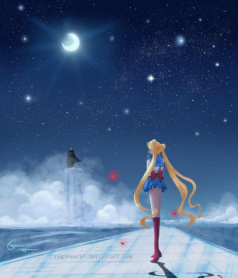 Sailor Moon after Tuxedo Mask