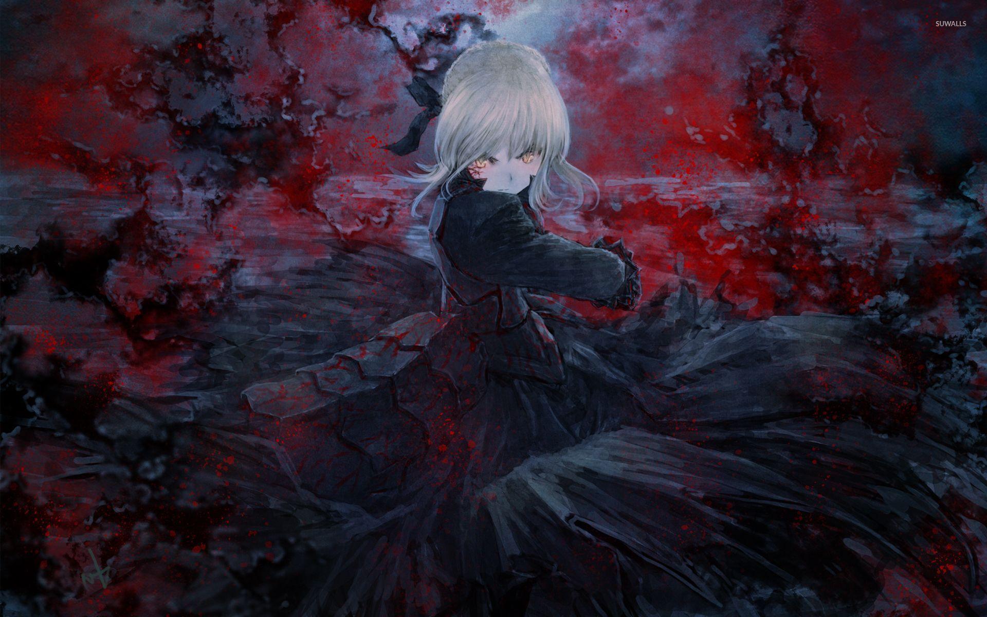Bloody Saber Alter In Fate Stay Night Wallpaper Wallpaper