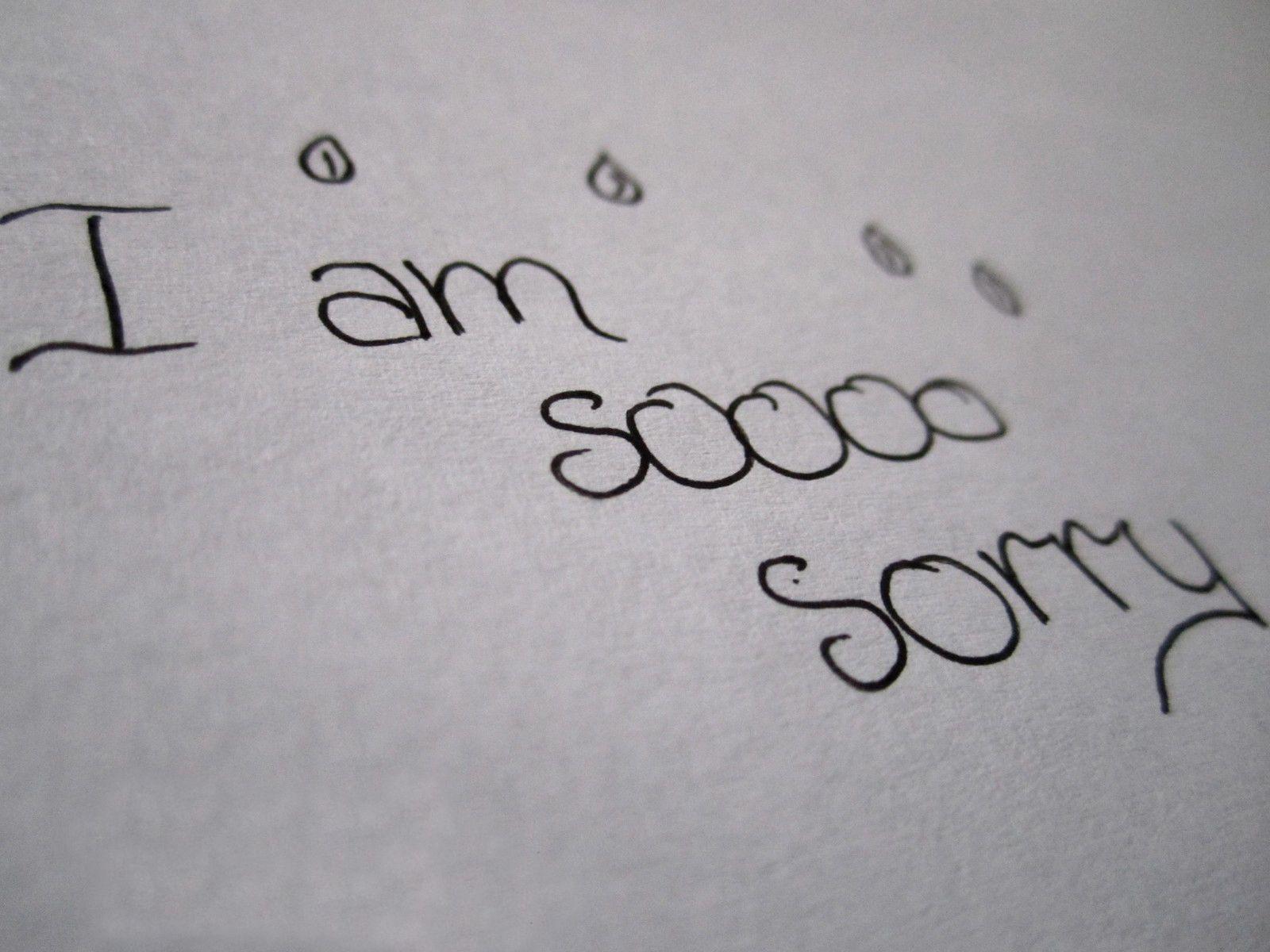 Download I Am Sorry wallpaper to your cell phone love sad sorry