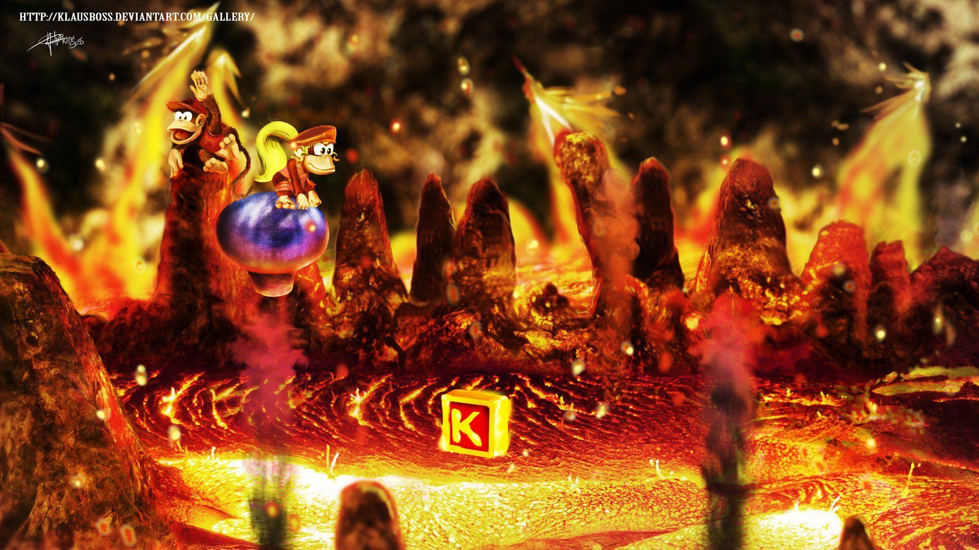 Donkey Kong Country 2: Diddy's Kong Quest Full HD Wallpaper