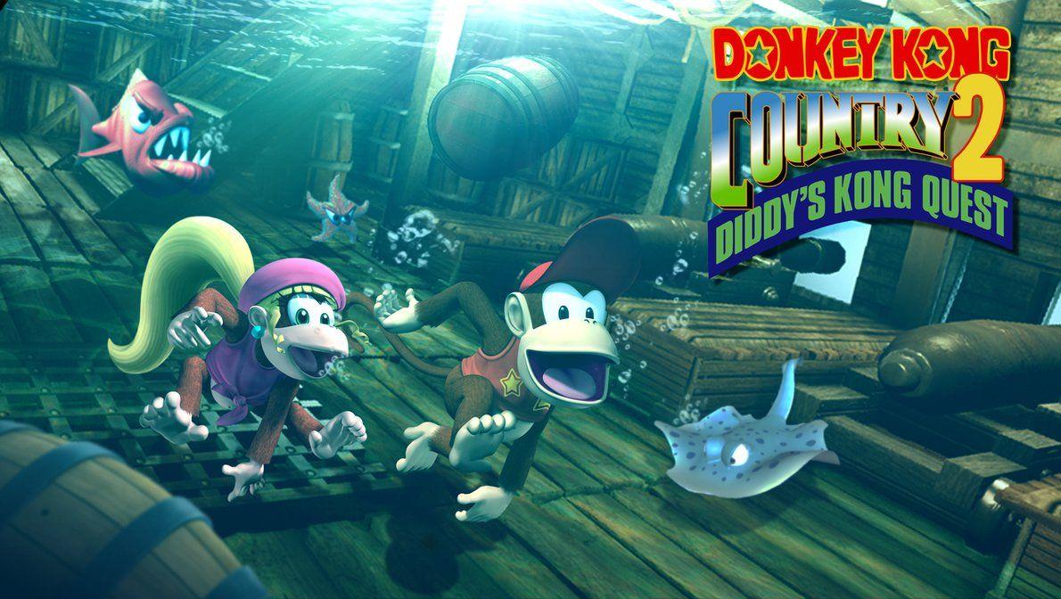 Donkey Kong Country 2 Stock and Barrel