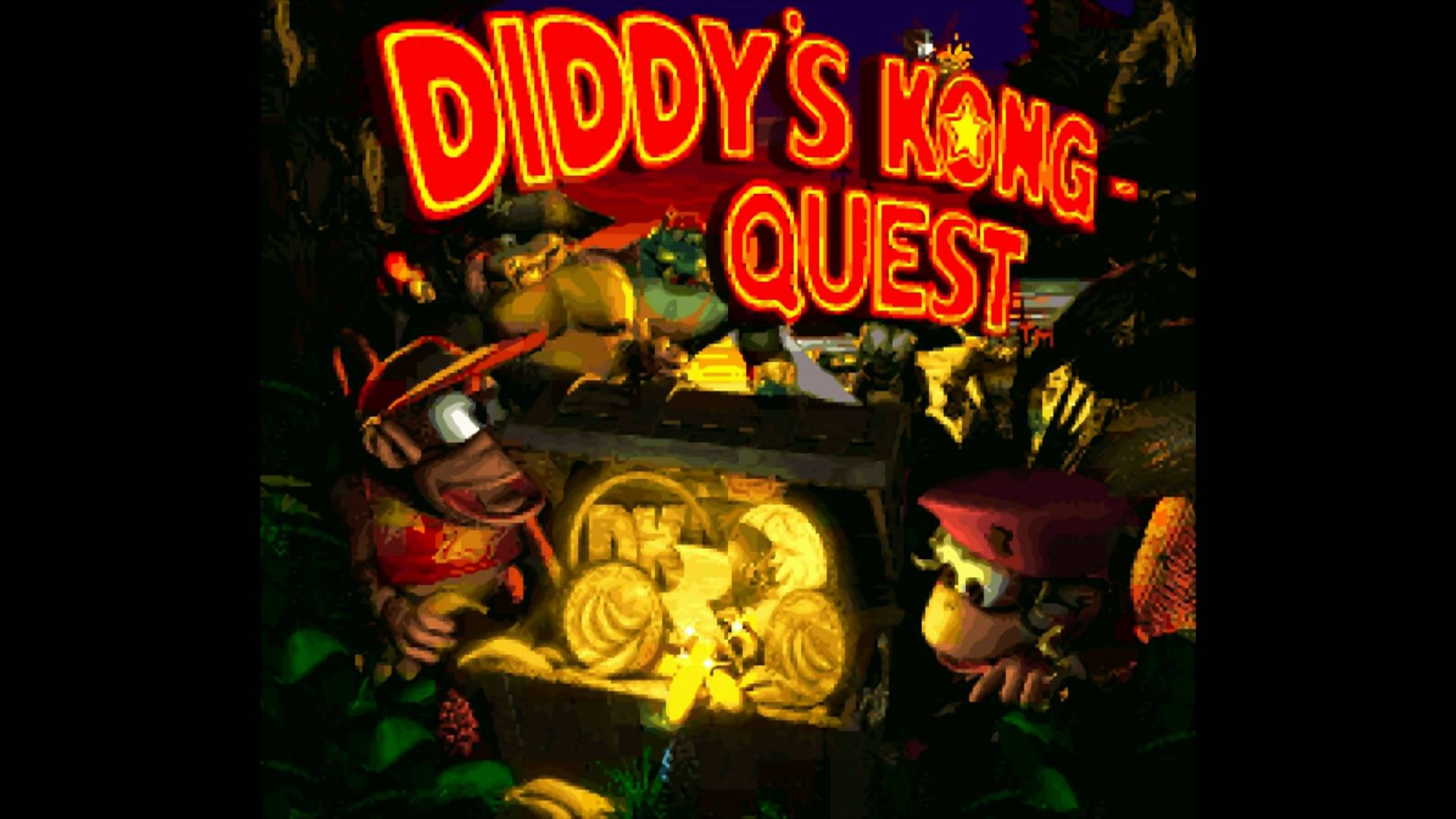 Donkey Kong Country 2 Kong's Quest Intro (SNES) HD