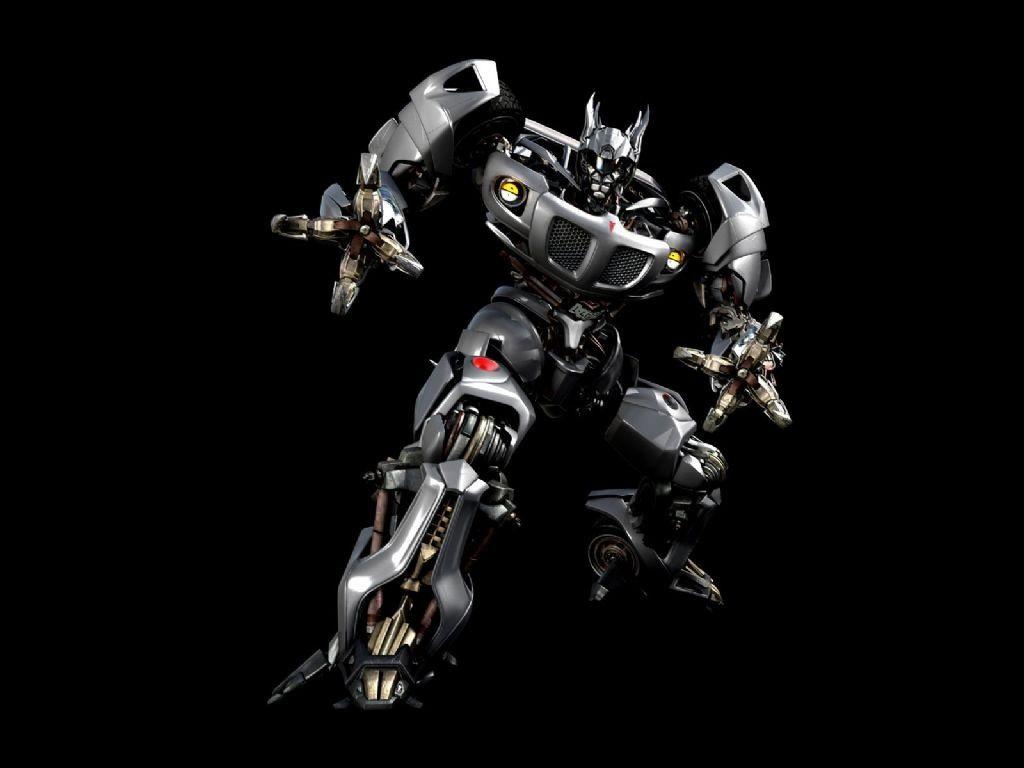 wallpaper: Transformers Silver Black Dop