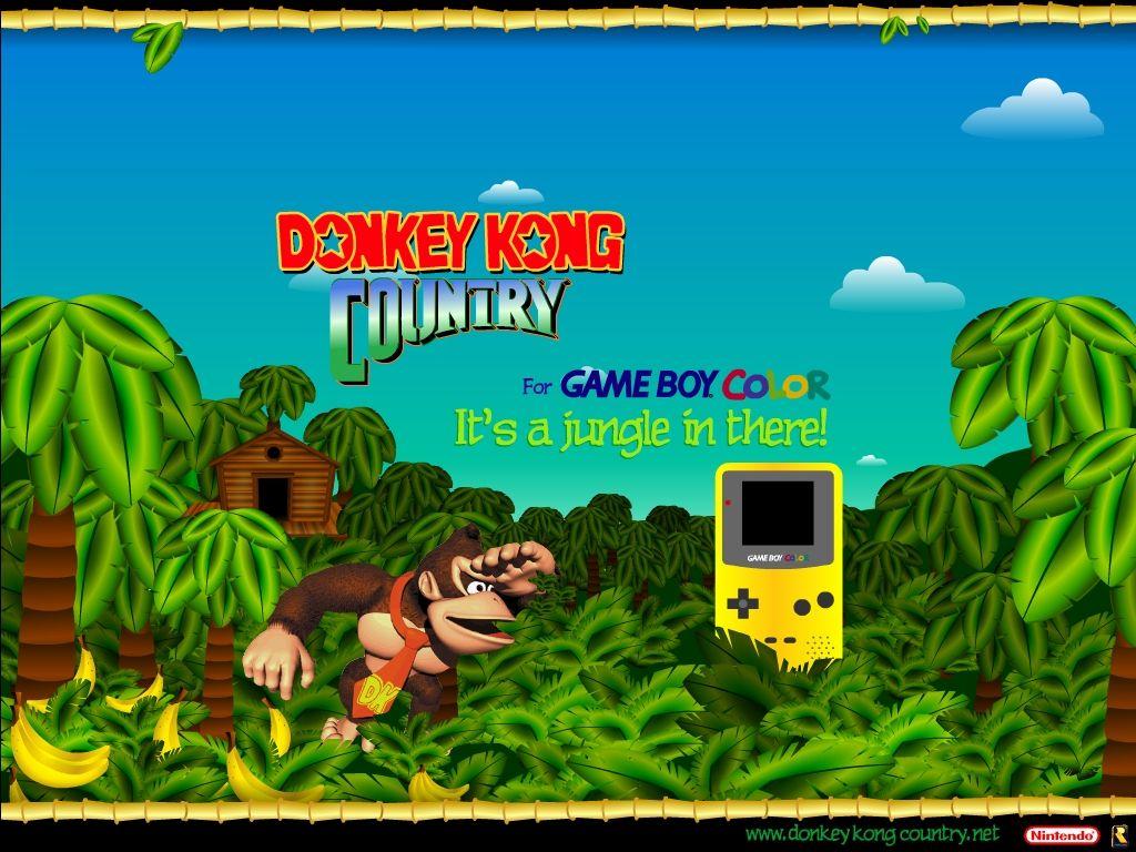 Donkey Kong Country GBC Wallpaper 2