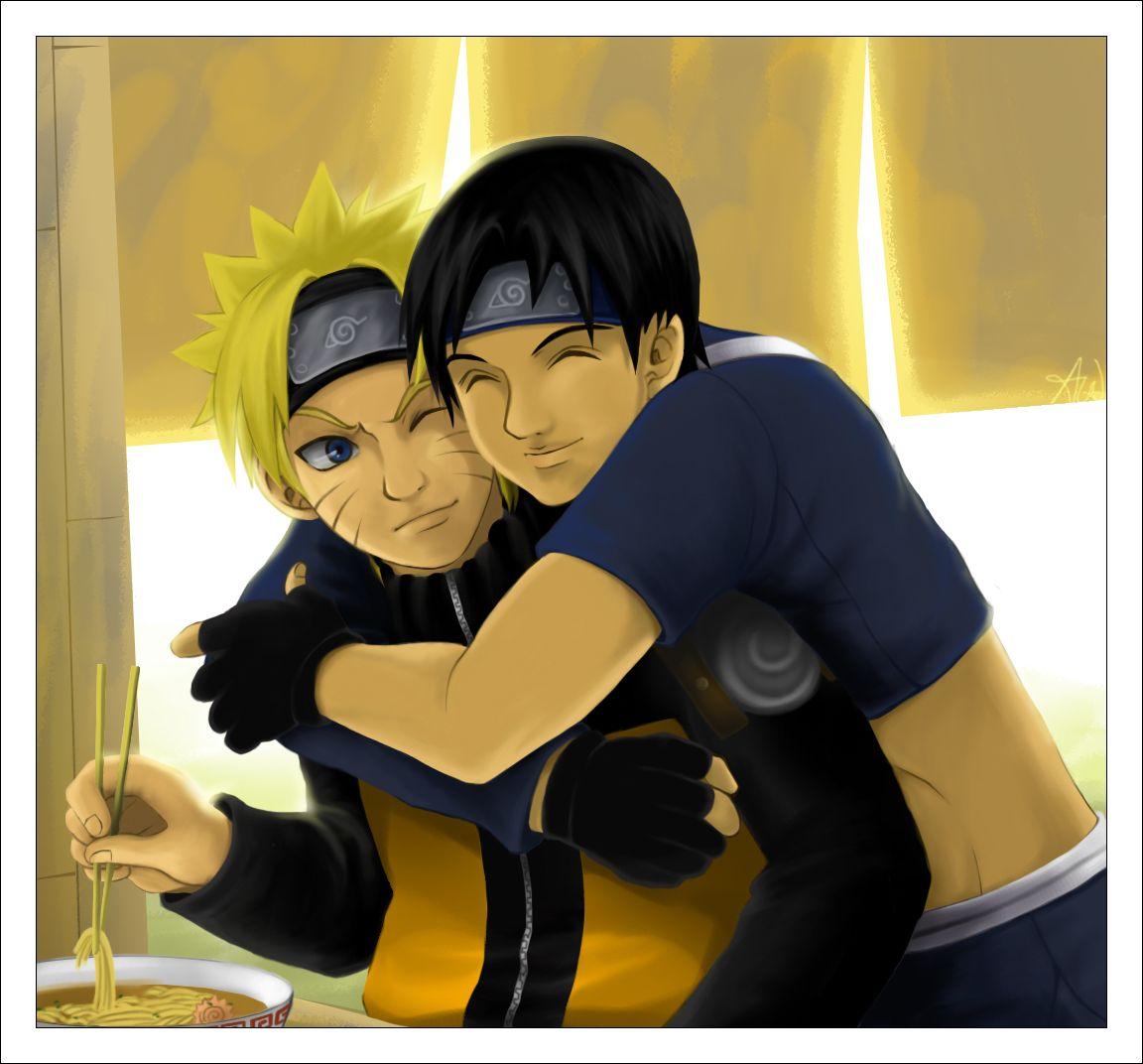 Food + Friends: Naruto and Sai