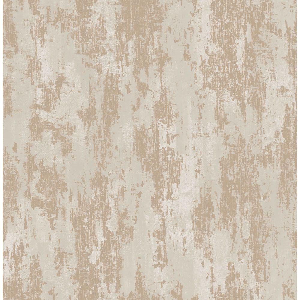 Boutique Wallpaper Industrial Texture Copper at wilko.com