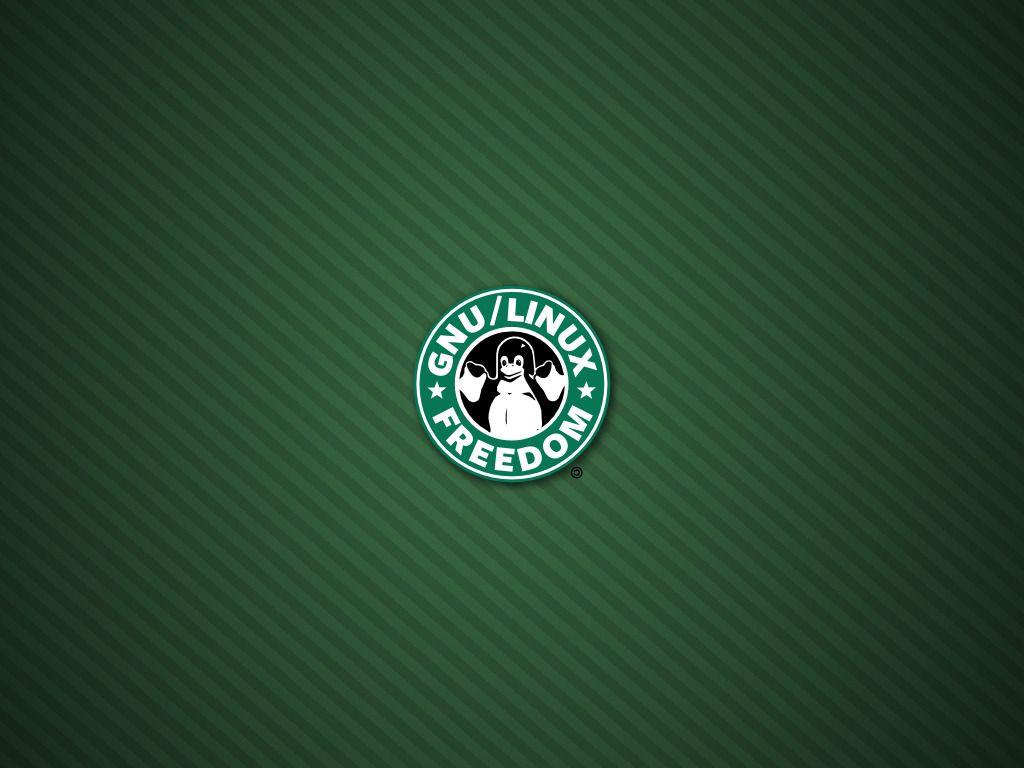 GNU Linux 'Starbuck's' Logo