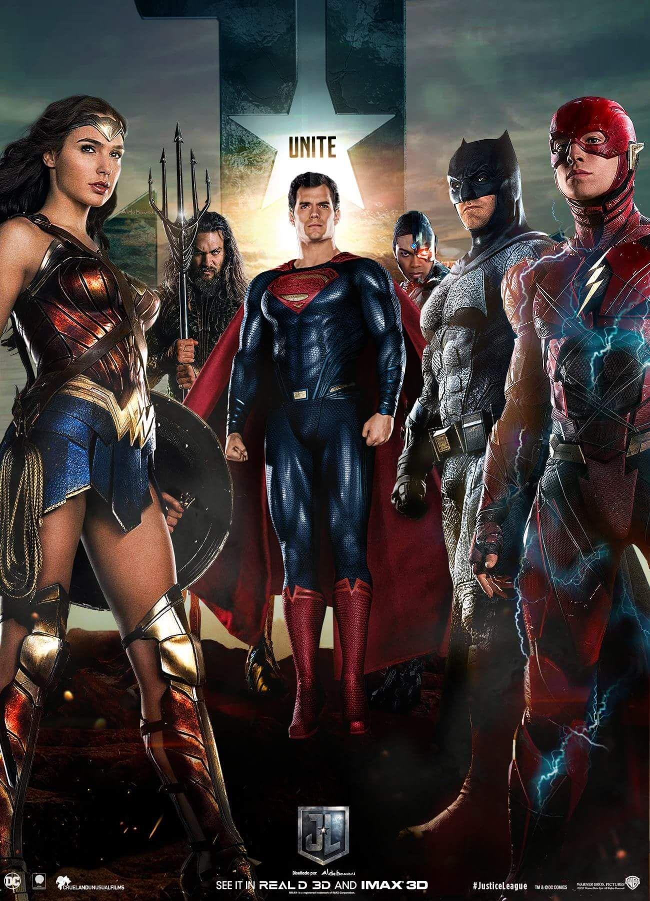 JusticeLeague movie poster 4. Batman v Superman