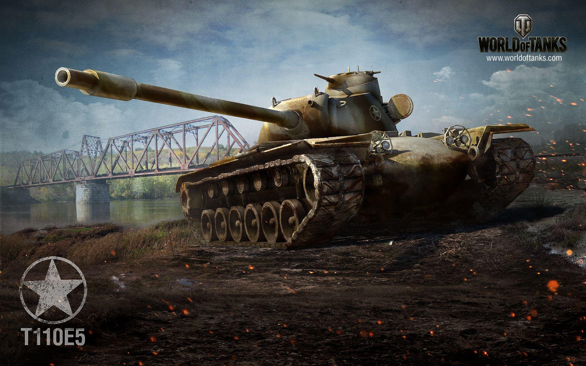 T110E5 Posters. Tanks: World of Tanks media, best videos and artwork