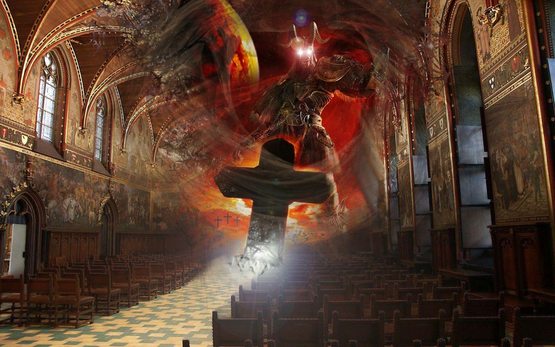 p.99, Satan Widescreen Background