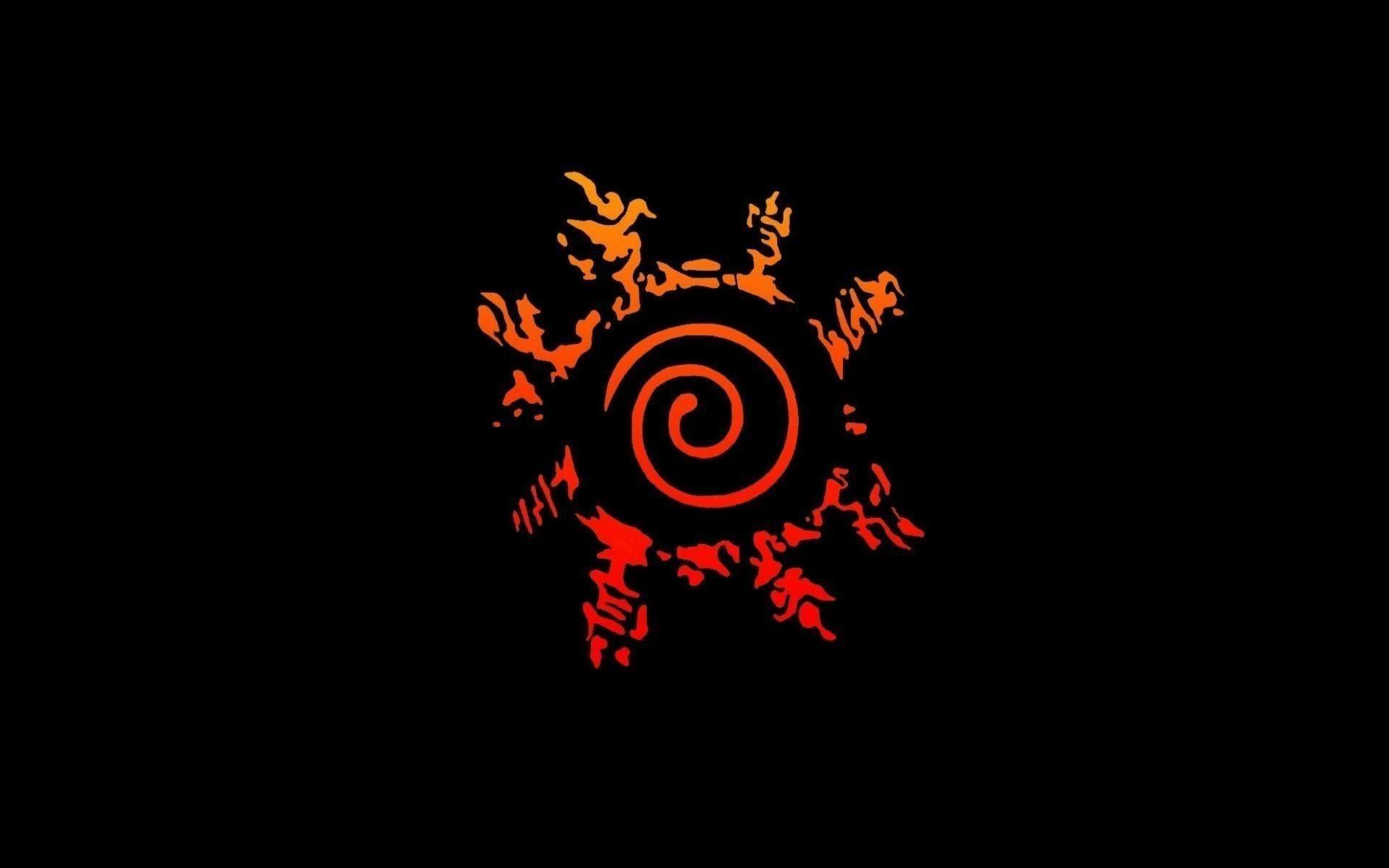 Logo do clã Uchiha 4K baixar papel de parede