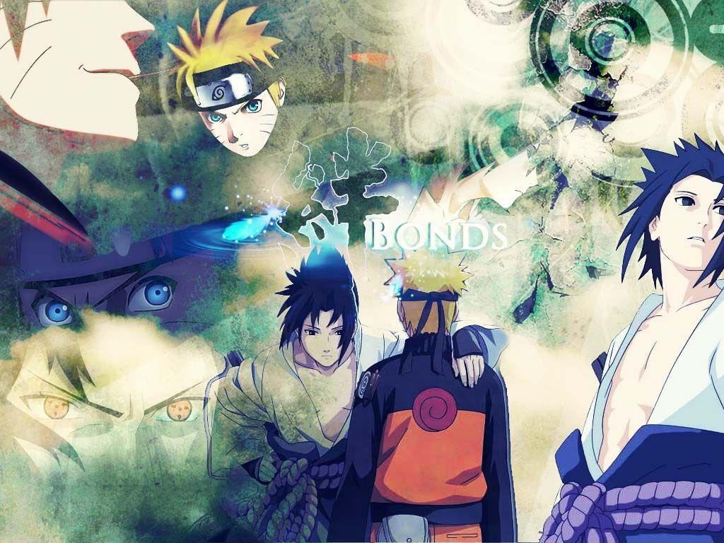 Naruto The Sun Sasuke The Moon Wallpaper
