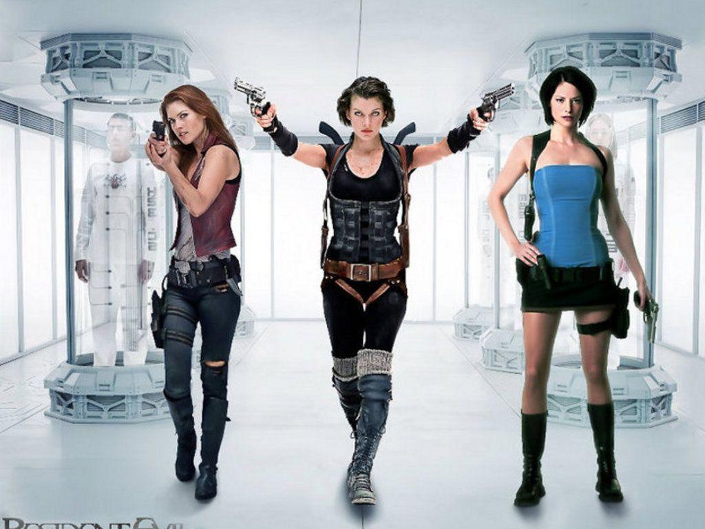 Ladies of Resident Evil. Resident evil girl, Resident evil movie, Resident evil
