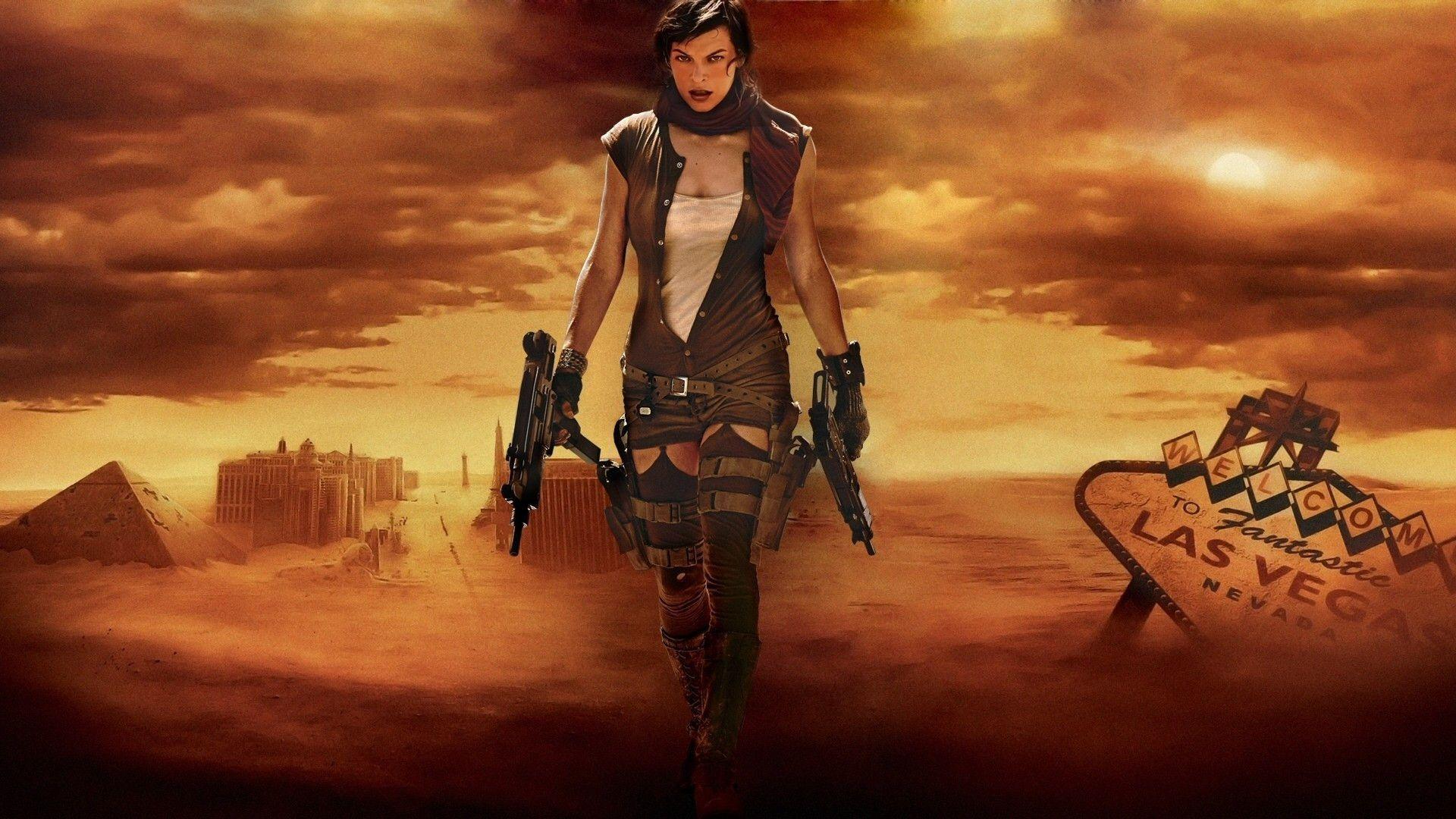 Milla jovovich resident evil wallpaper