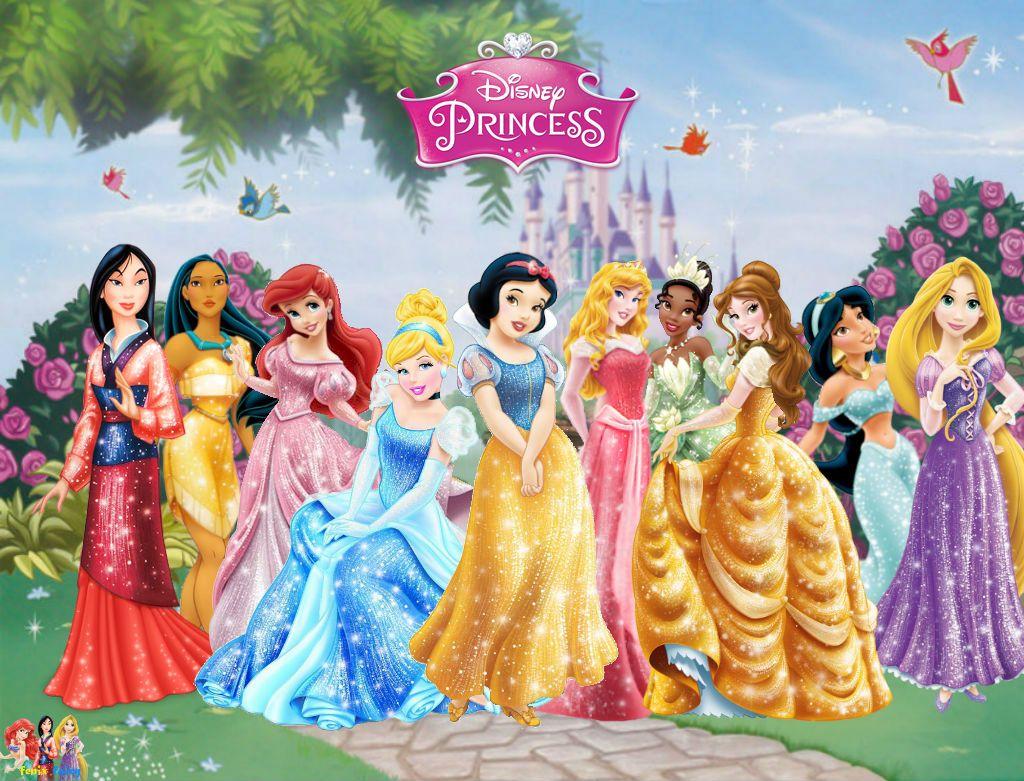Disney Princess Pre Redessign Wallpaper