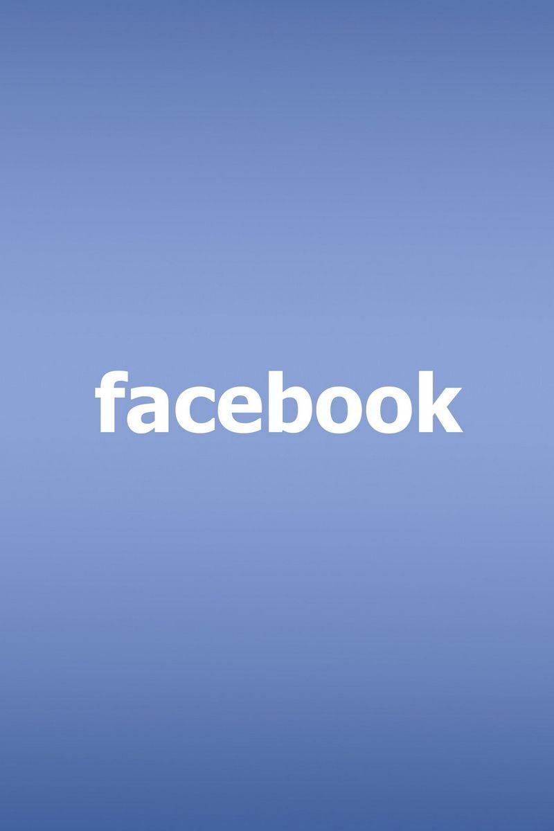 Download wallpaper 800x1200 facebook, social network, design, logo