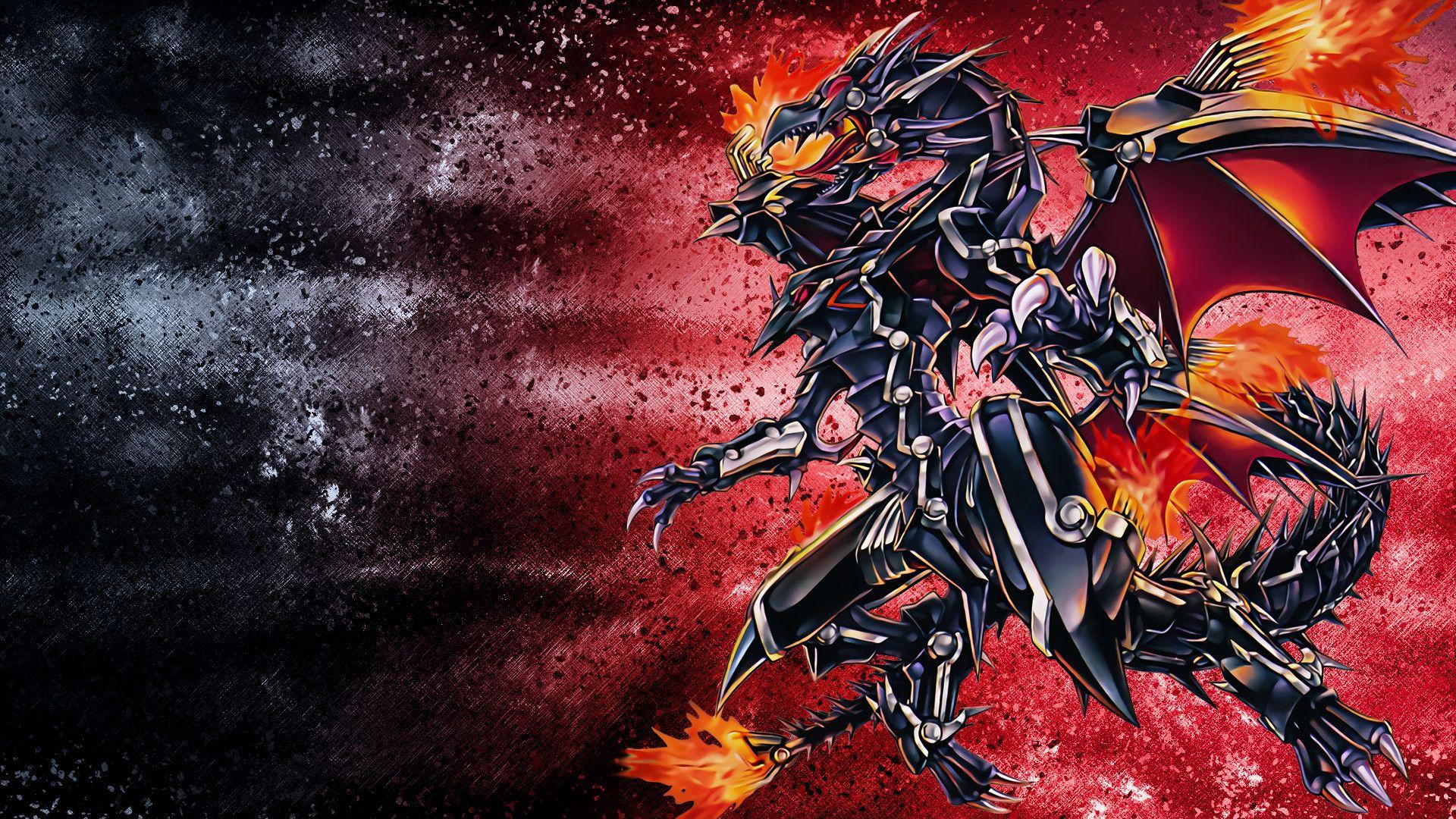 Red Eyes Black Dragon Wallpaper