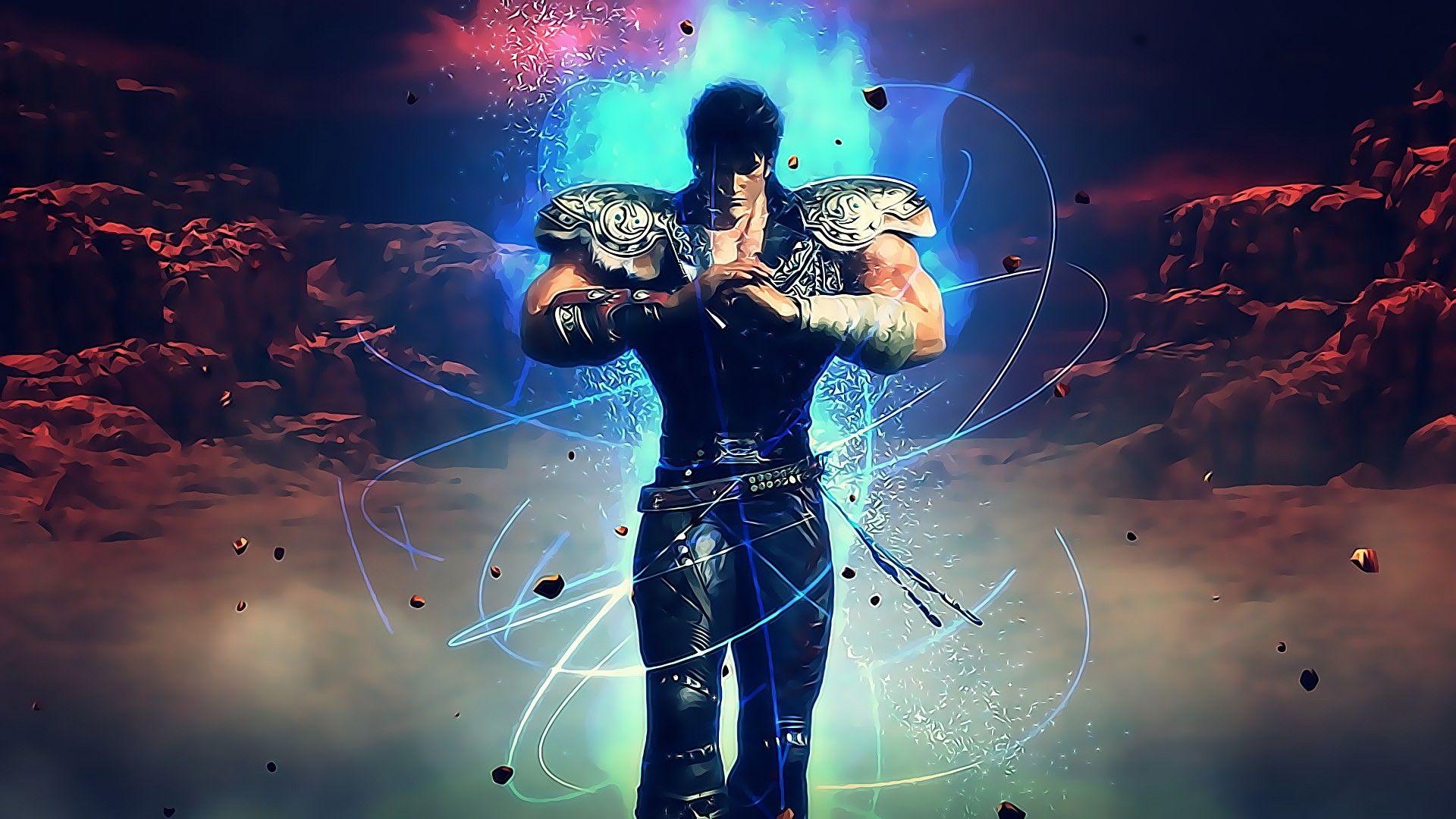 short hair, #warrior, #anime, #anime boys, #black hair, #hokuto no