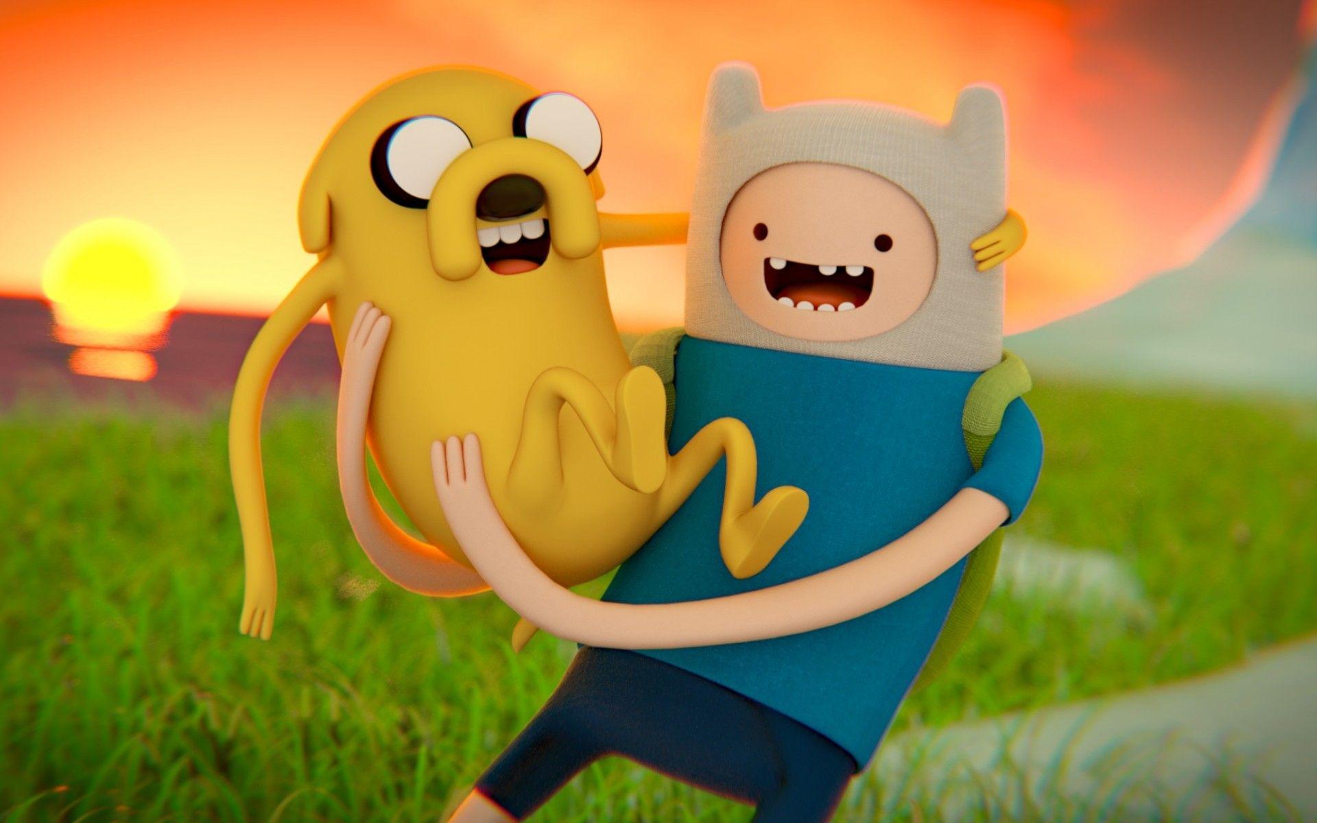 Finn And Jake, Adventure Time Widescreen Wallpaper. Wide Wallpaper.NET