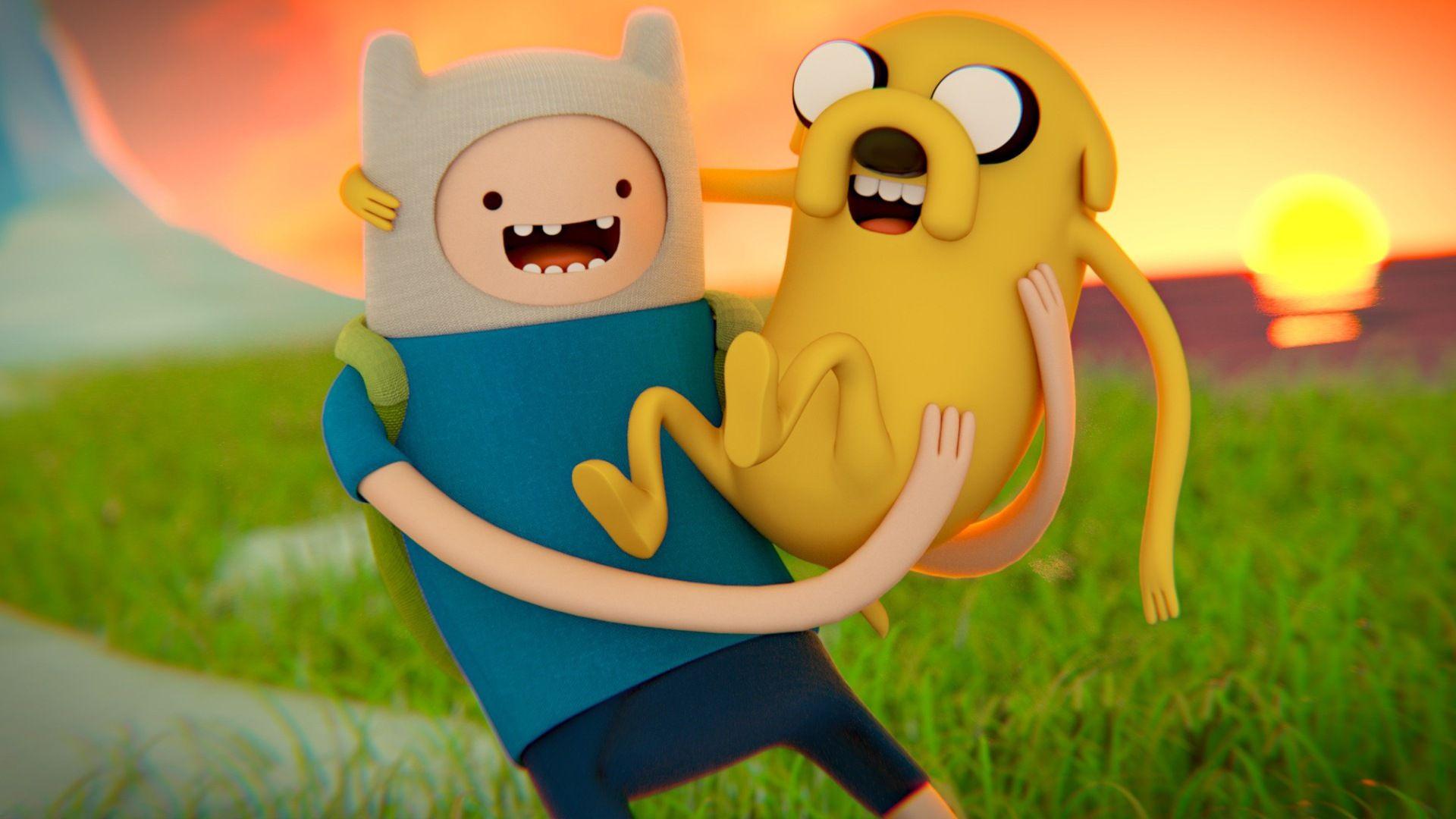 Finn and Jake Adventure Time Wallpaper