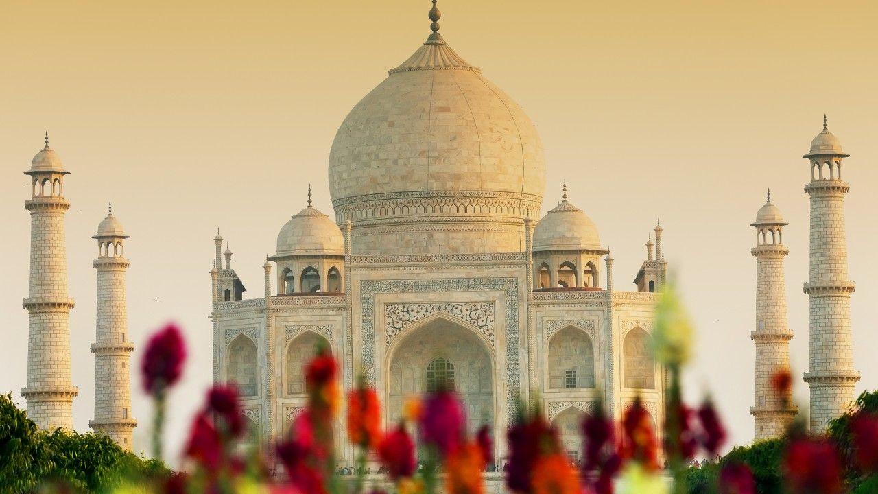 Wallpaper Taj Mahal, Agra, India, HD, 4K, World