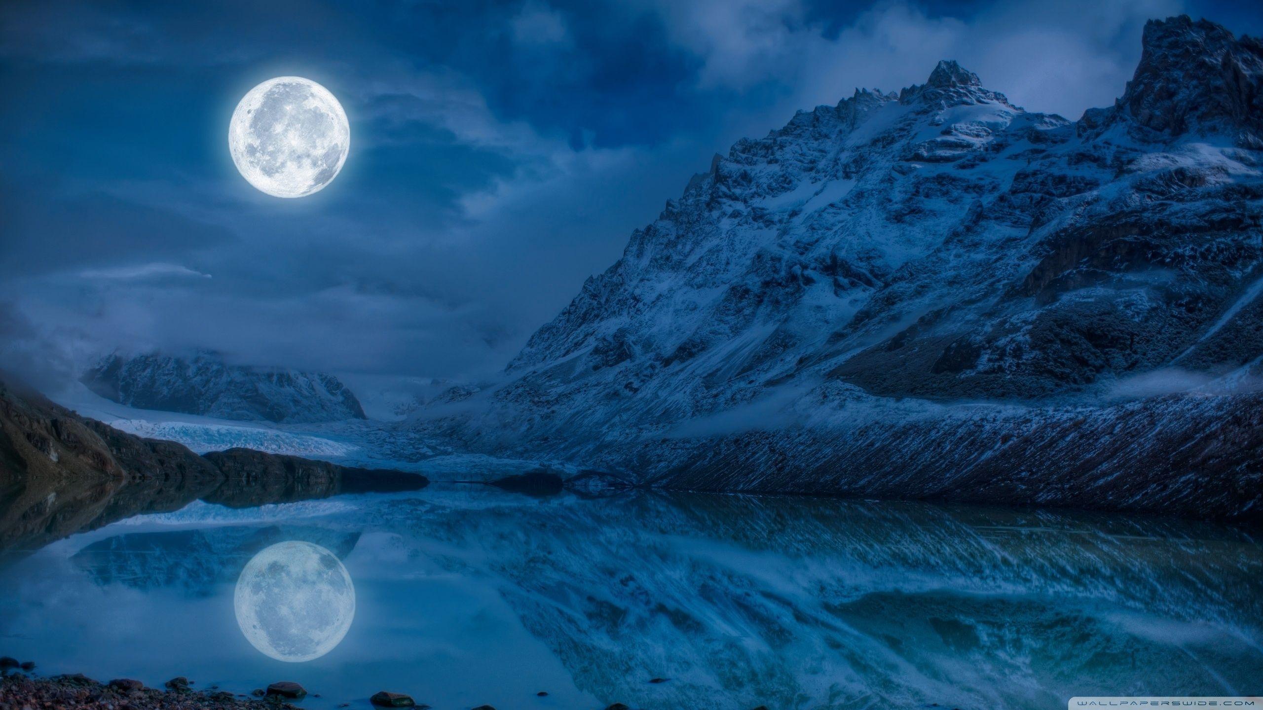 Full Moon Reflection Water ❤ 4K HD Desktop Wallpapers for 4K Ultra.