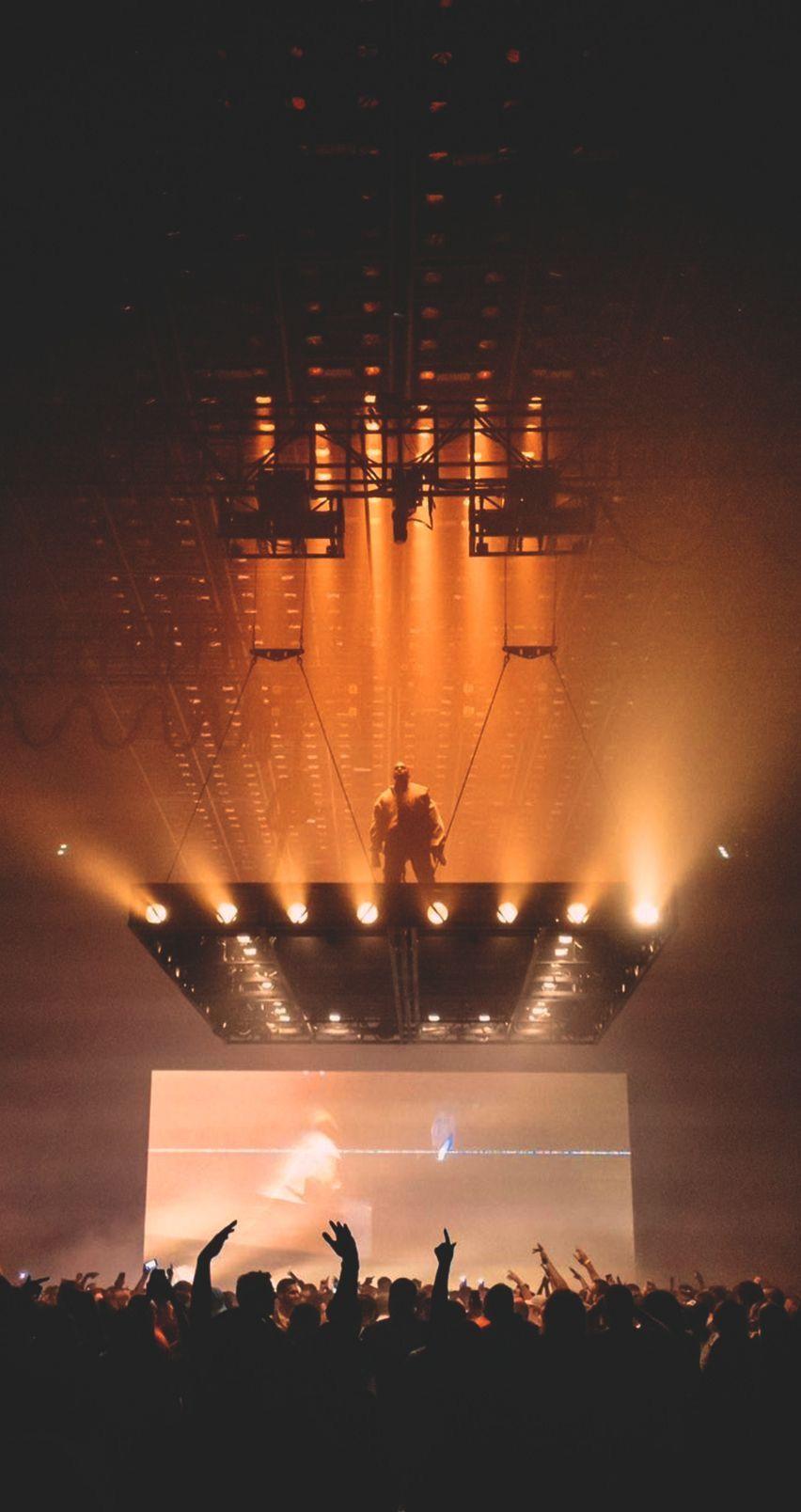 Kanye West. Wallpaper, Stage