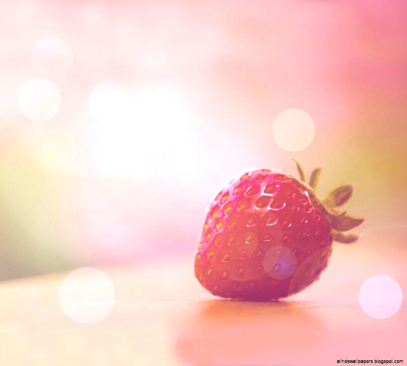 Cute Strawberry Wallpaper Sweet. All HD Wallpaper