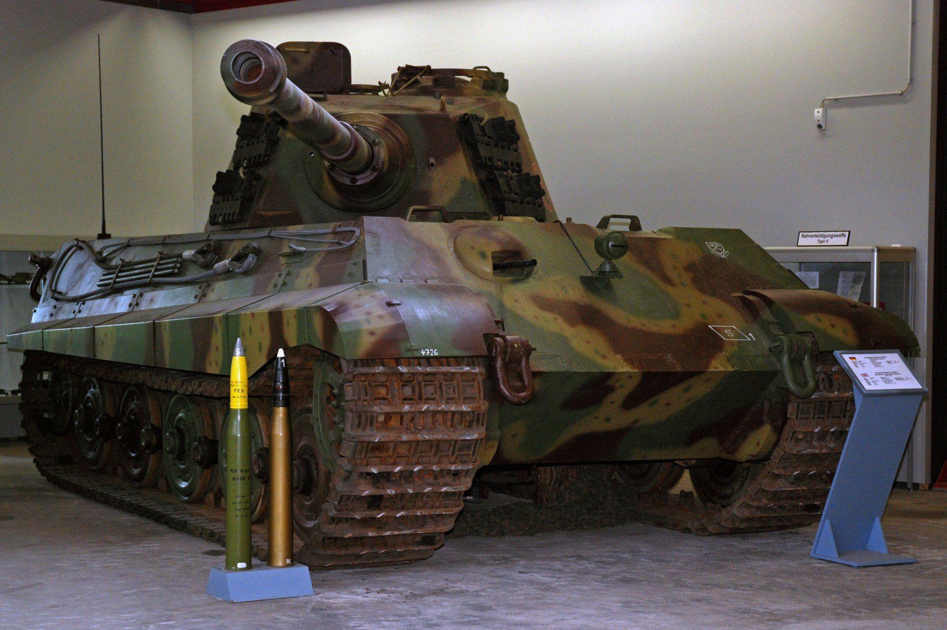 munster germany tank museum panzerkampfwagen vi ausf. b «tiger ii