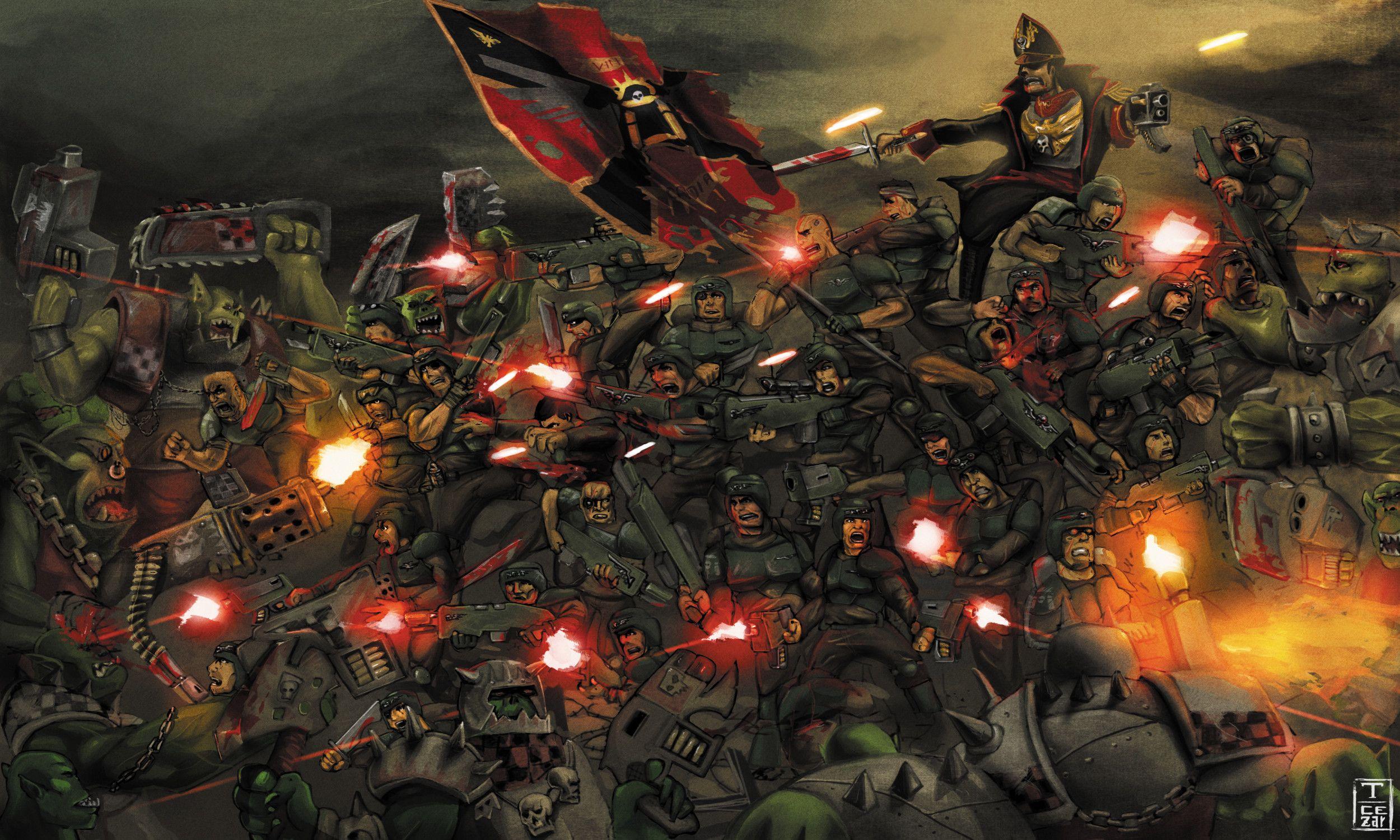 Warhammer 40K Imperial Guard Wallpaper