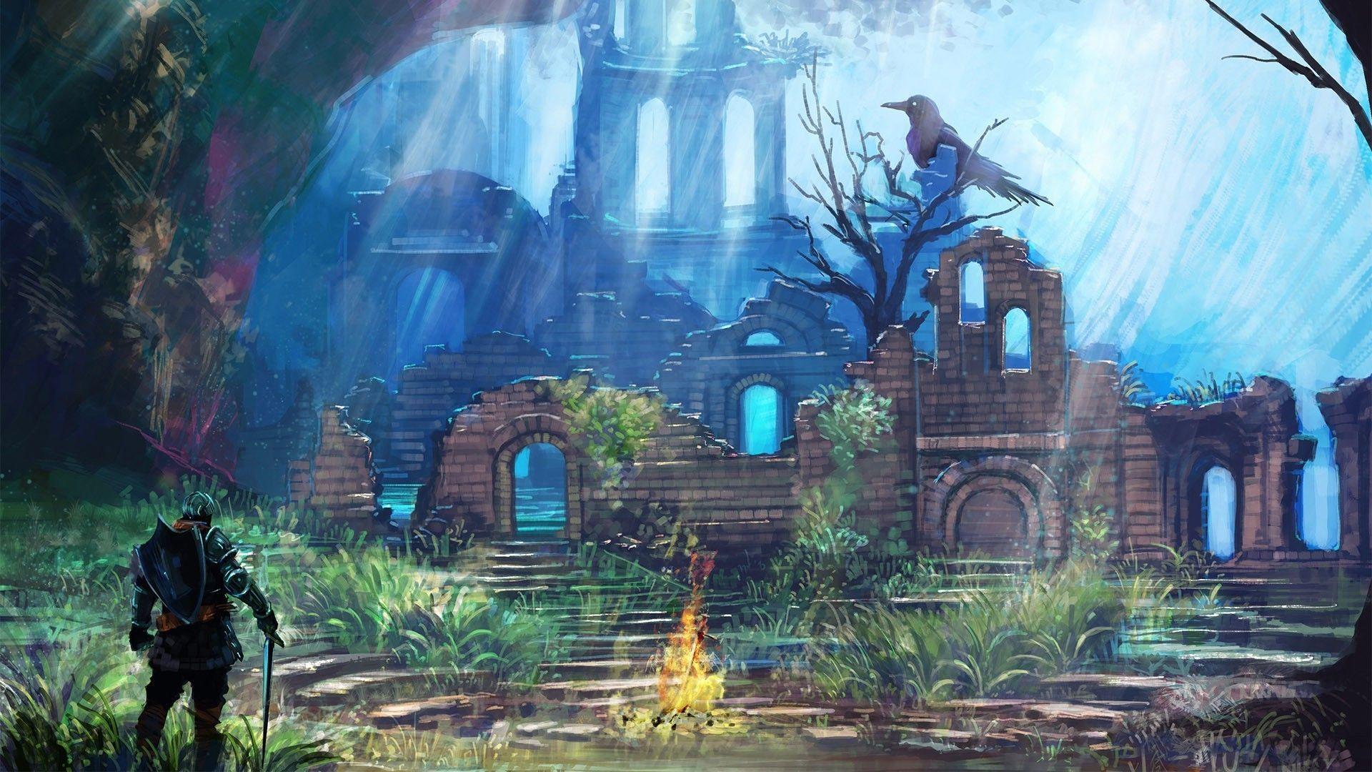 Wallpaper Wallpaper from Dark Souls II