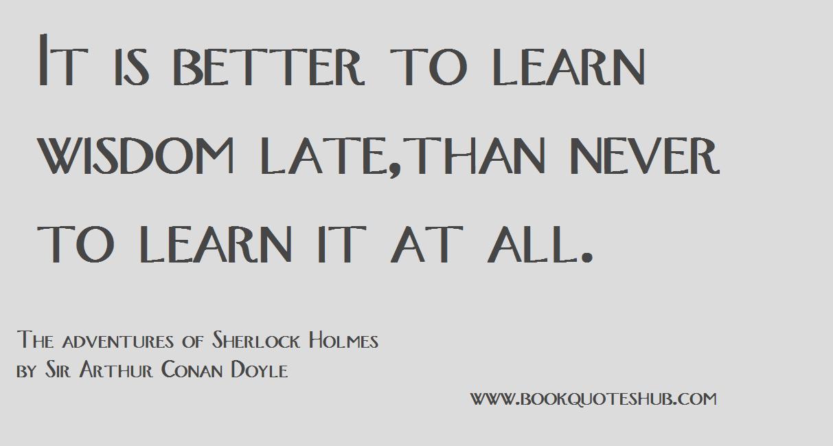 Famous quotes about 'Sherlock Holmes'