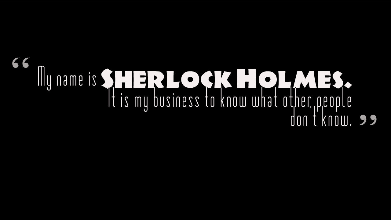 Top Sherlock Holmes Quotes Fresh Quotes