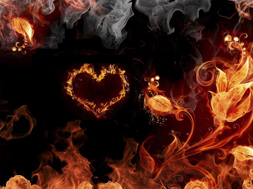 Burning heart 3d valentine hi-res stock photography and images - Alamy
