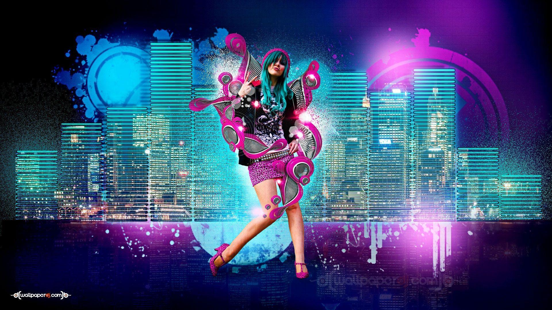Современная танцевальная музыка mp3. Обложки электронной музыки. Клубные обои. Девушка с магнитофоном. Техно танец.