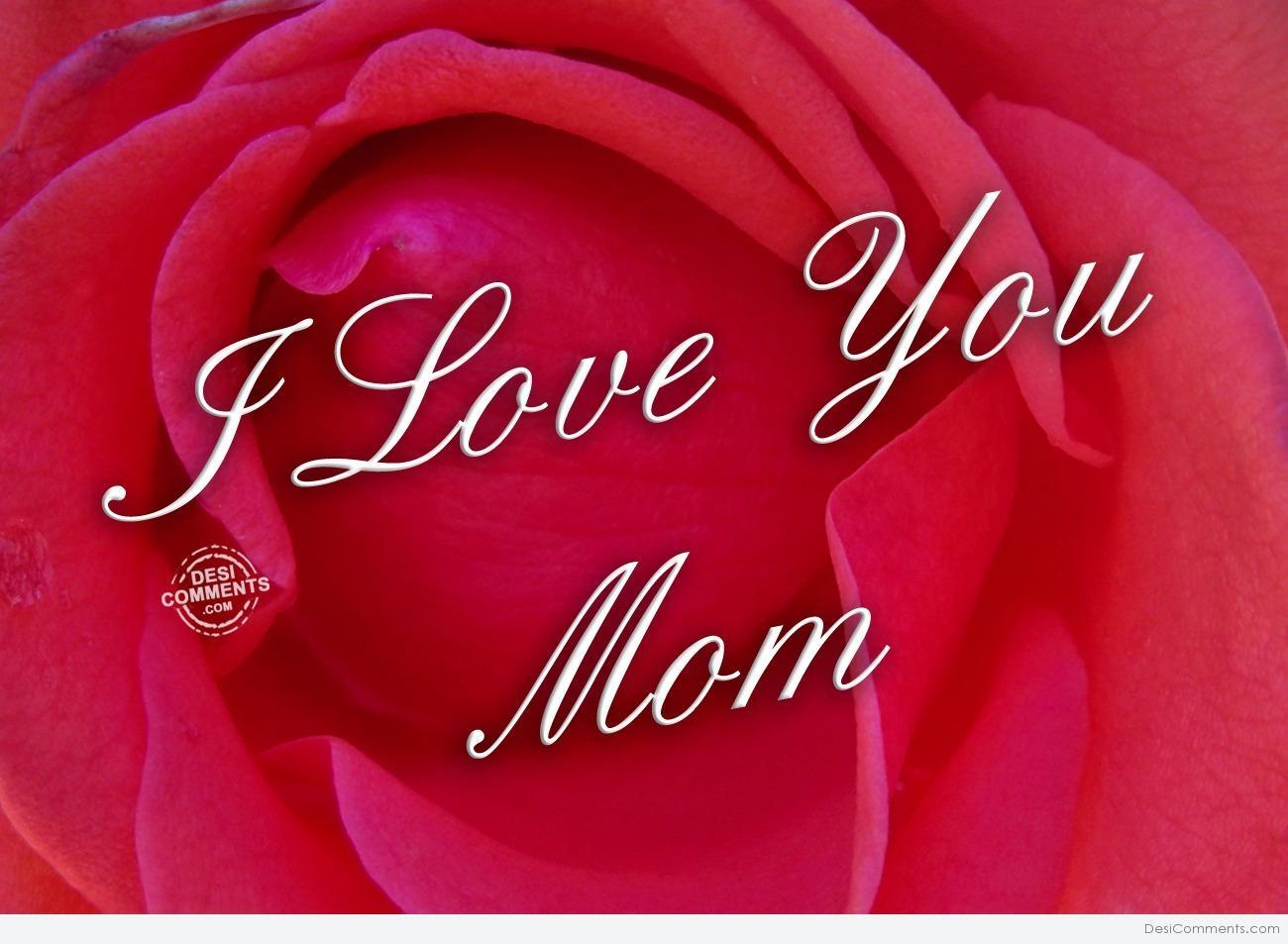 Rosess With I Love U Mom Wallpapers - Wallpaper Cave