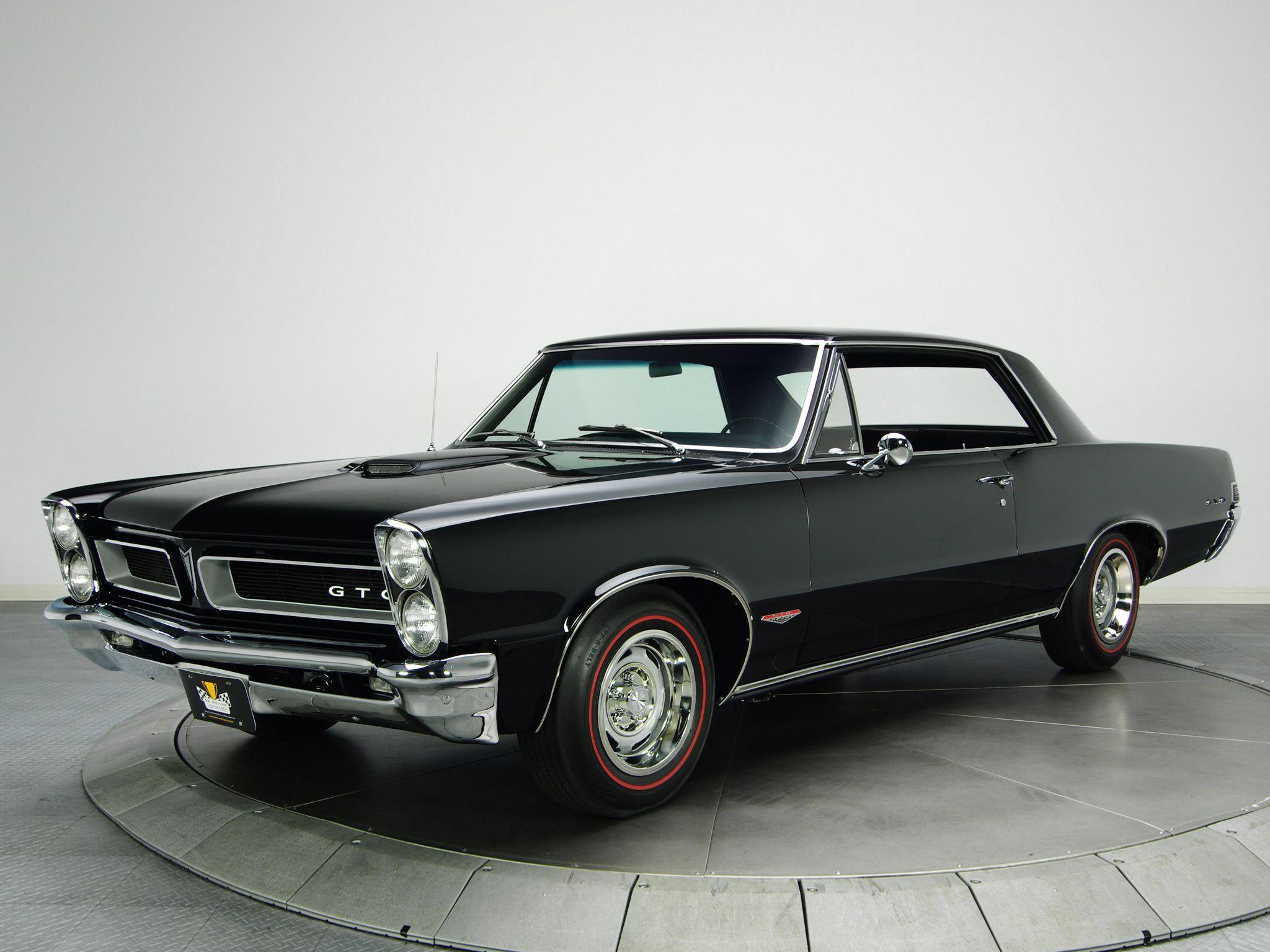 Pontiac GTO Hardtop Coupe 4237 muscle classic wallpaper